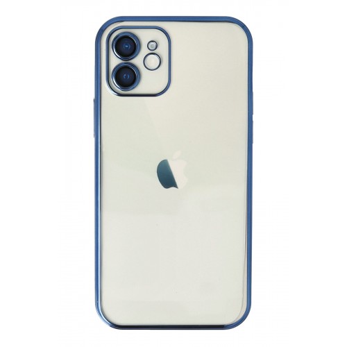 Newface iPhone 11 Kılıf Razer Lensli Silikon - Mavi