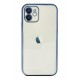 Newface iPhone 11 Kılıf Razer Lensli Silikon - Mavi