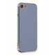 Newface iPhone 7 Kılıf Volet Silikon - Mavi Newface iPhone 7 Kılıf Volet Silikon - Mavi