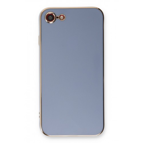 Newface iPhone 7 Kılıf Volet Silikon - Mavi Newface iPhone 7 Kılıf Volet Silikon - Mavi