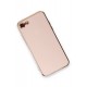 Newface iPhone 7 Kılıf Volet Silikon - Pembe Newface iPhone 7 Kılıf Volet Silikon - Pembe