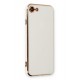 Newface iPhone 8 Kılıf Volet Silikon - Beyaz Newface iPhone 8 Kılıf Volet Silikon - Beyaz