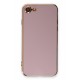 Newface iPhone 8 Kılıf Volet Silikon - Mor Newface iPhone 8 Kılıf Volet Silikon - Mor