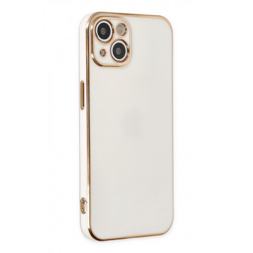 Newface iPhone 13 Kılıf Volet Silikon - Beyaz Newface iPhone 13 Kılıf Volet Silikon - Beyaz