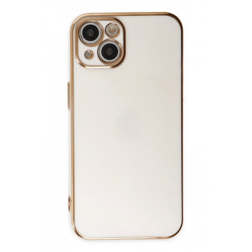 Newface iPhone 13 Kılıf Volet Silikon - Beyaz Newface iPhone 13 Kılıf Volet Silikon - Beyaz