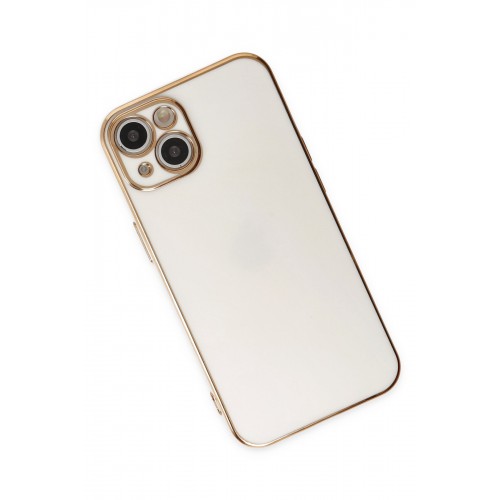 Newface iPhone 13 Kılıf Volet Silikon - Beyaz Newface iPhone 13 Kılıf Volet Silikon - Beyaz