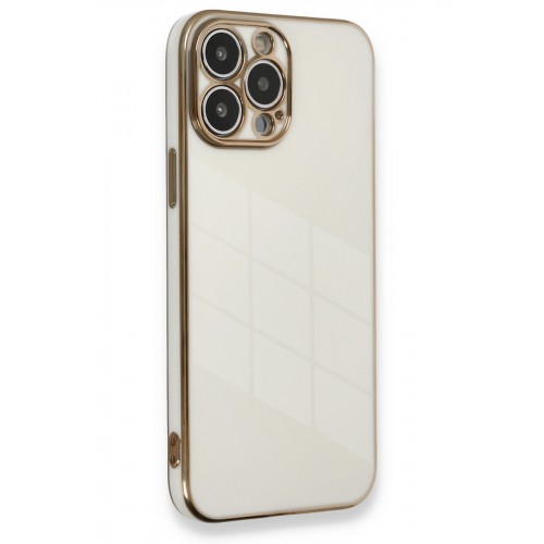 Newface iPhone 13 Pro Kılıf Volet Silikon - Beyaz Newface iPhone 13 Pro Kılıf Volet Silikon - Beyaz