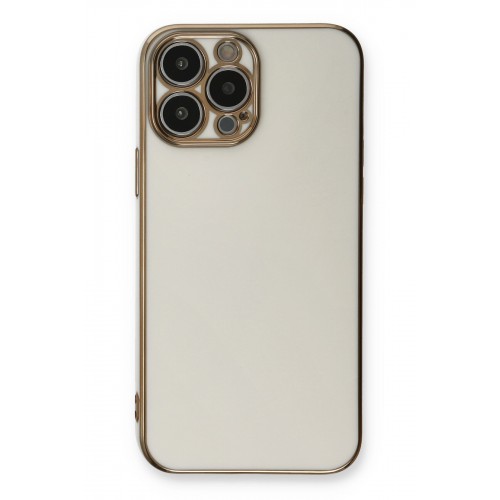 Newface iPhone 13 Pro Kılıf Volet Silikon - Beyaz Newface iPhone 13 Pro Kılıf Volet Silikon - Beyaz
