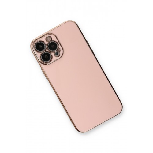 Newface iPhone 13 Pro Kılıf Volet Silikon - Pembe Newface iPhone 13 Pro Kılıf Volet Silikon - Pembe