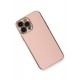 Newface iPhone 13 Pro Kılıf Volet Silikon - Pembe