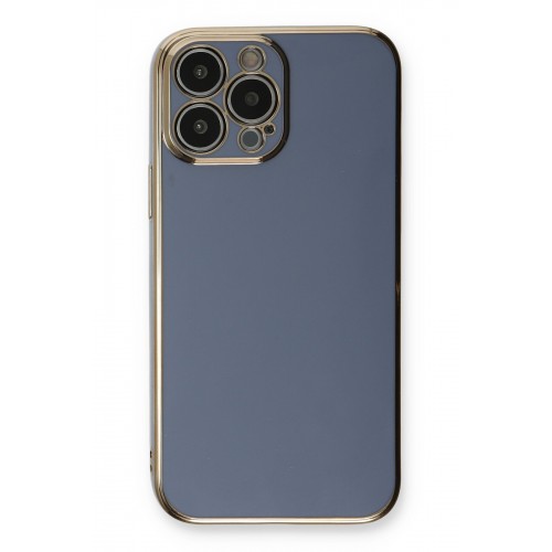 Newface iPhone 13 Pro Max Kılıf Volet Silikon - Mavi Newface iPhone 13 Pro Max Kılıf Volet Silikon - Mavi