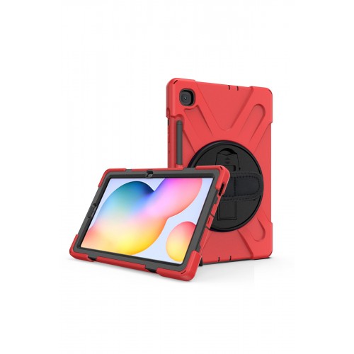 Newface Samsung Galaxy P610 Tab S6 Lite 10.4 Kılıf Amazing Tablet Kapak - Kırmızı Newface Samsung Galaxy P610 Tab S6 Lite 10.4 Kılıf Amazing Tablet Kapak - Kırmızı
