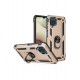 Newface Samsung Galaxy A12 Kılıf Sofya Yüzüklü Silikon Kapak - Gold Newface Samsung Galaxy A12 Kılıf Sofya Yüzüklü Silikon Kapak - Gold