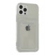 Newface iPhone 12 Pro Kılıf Kart Şeffaf Silikon - Şeffaf Newface iPhone 12 Pro Kılıf Kart Şeffaf Silikon - Şeffaf