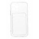 Newface iPhone 12 Pro Kılıf Kart Şeffaf Silikon - Şeffaf Newface iPhone 12 Pro Kılıf Kart Şeffaf Silikon - Şeffaf