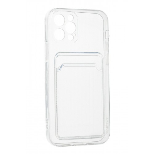 Newface iPhone 12 Pro Kılıf Kart Şeffaf Silikon - Şeffaf Newface iPhone 12 Pro Kılıf Kart Şeffaf Silikon - Şeffaf