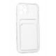 Newface iPhone 12 Pro Kılıf Kart Şeffaf Silikon - Şeffaf Newface iPhone 12 Pro Kılıf Kart Şeffaf Silikon - Şeffaf