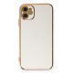 Newface iPhone 11 Kılıf Volet Silikon - Beyaz Newface iPhone 11 Kılıf Volet Silikon - Beyaz