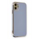 Newface iPhone 11 Kılıf Volet Silikon - Mavi Newface iPhone 11 Kılıf Volet Silikon - Mavi