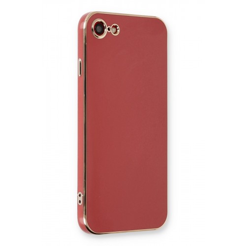 Newface iPhone 7 Kılıf Volet Silikon - Kırmızı Newface iPhone 7 Kılıf Volet Silikon - Kırmızı
