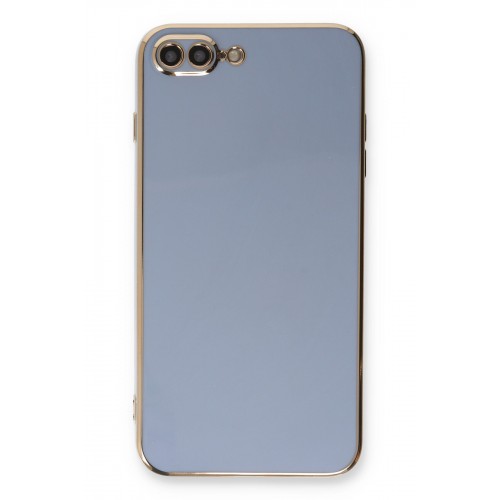 Newface iPhone 7 Plus Kılıf Volet Silikon - Mavi Newface iPhone 7 Plus Kılıf Volet Silikon - Mavi