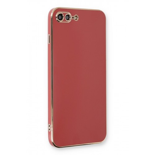 Newface iPhone 7 Plus Kılıf Volet Silikon - Kırmızı Newface iPhone 7 Plus Kılıf Volet Silikon - Kırmızı