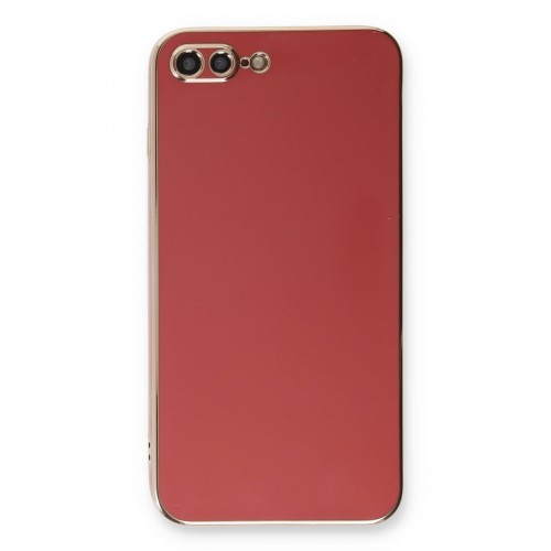 Newface iPhone 7 Plus Kılıf Volet Silikon - Kırmızı Newface iPhone 7 Plus Kılıf Volet Silikon - Kırmızı