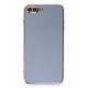 Newface iPhone 8 Plus Kılıf Volet Silikon - Mavi Newface iPhone 8 Plus Kılıf Volet Silikon - Mavi