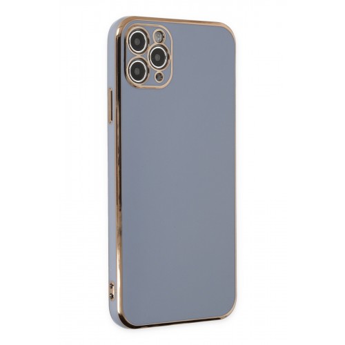 Newface iPhone 11 Pro Max Kılıf Volet Silikon - Mavi Newface iPhone 11 Pro Max Kılıf Volet Silikon - Mavi