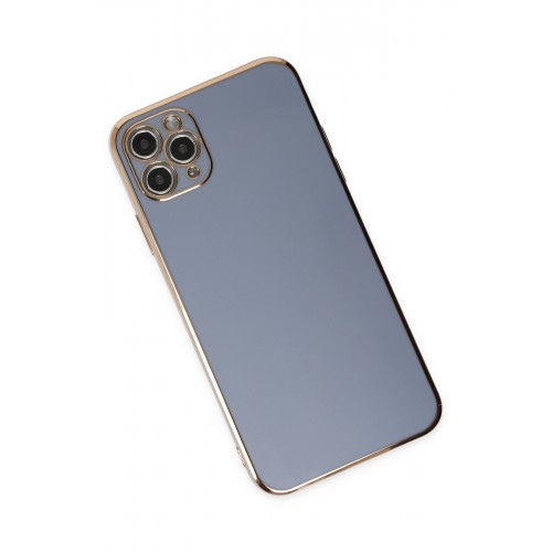 Newface iPhone 11 Pro Max Kılıf Volet Silikon - Mavi Newface iPhone 11 Pro Max Kılıf Volet Silikon - Mavi