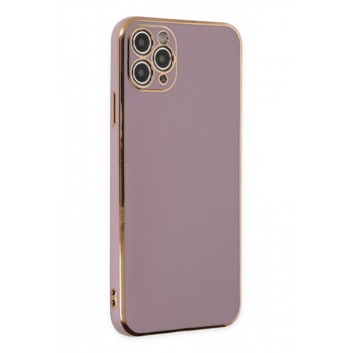 Newface iPhone 11 Pro Max Kılıf Volet Silikon - Mor